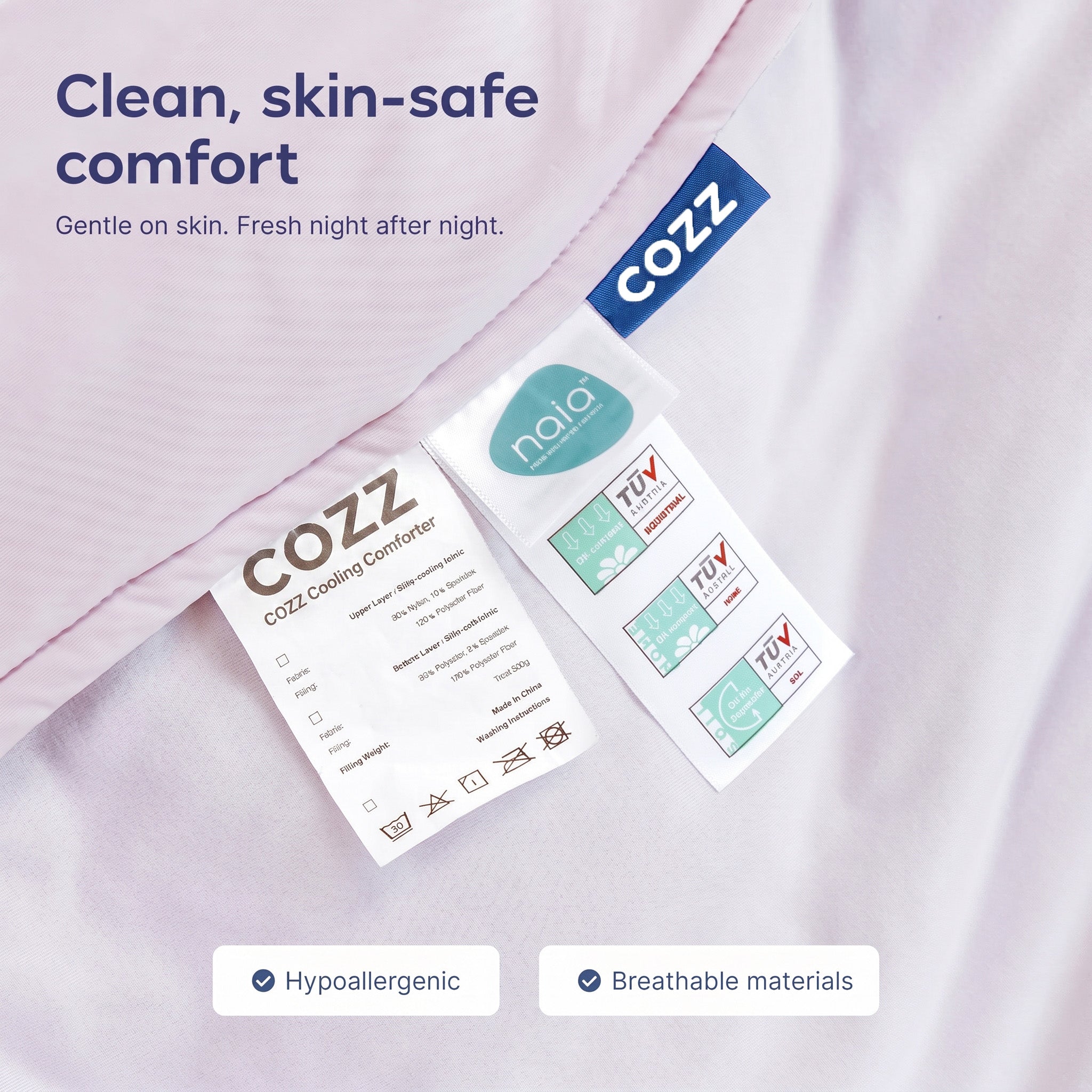 Cozz CloudCool™ Cooling Comforter